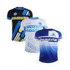 mens high quality V neck sports sublimation shirt