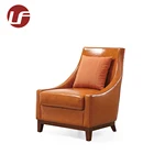 2018 Custom elegant italian royal furniture hotel living room simple leather sofa set