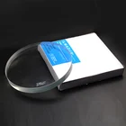 Polished Round Safety Toughened Borosilicate Viewing boiler Sight Glass, round glass