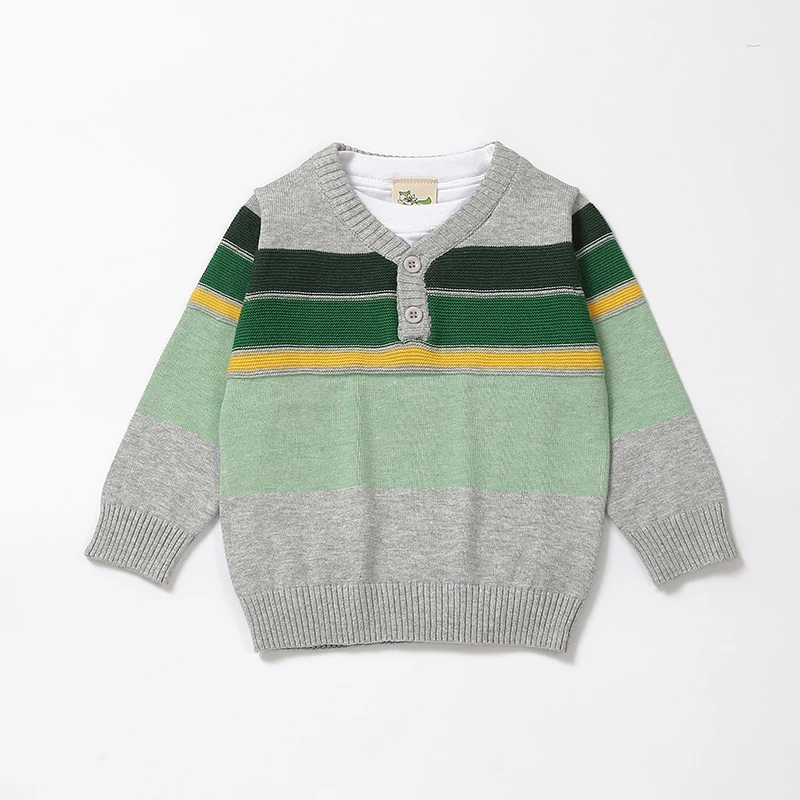 Hot sale child pullover striped 100% cotton sweater designs for baby boy 
Hot sale child pullover striped 100% cotton sweater designs for baby boy