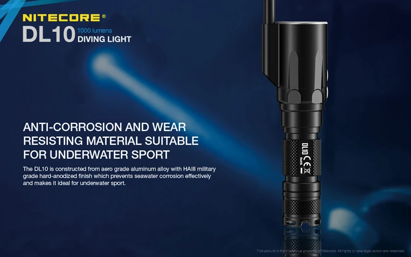 Nitecore DL10 Diving Light (15)