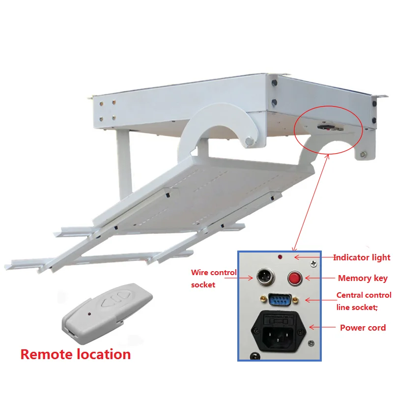 Automatic Ceiling Mount Remote Motorized Tv Ceiling Flip Up