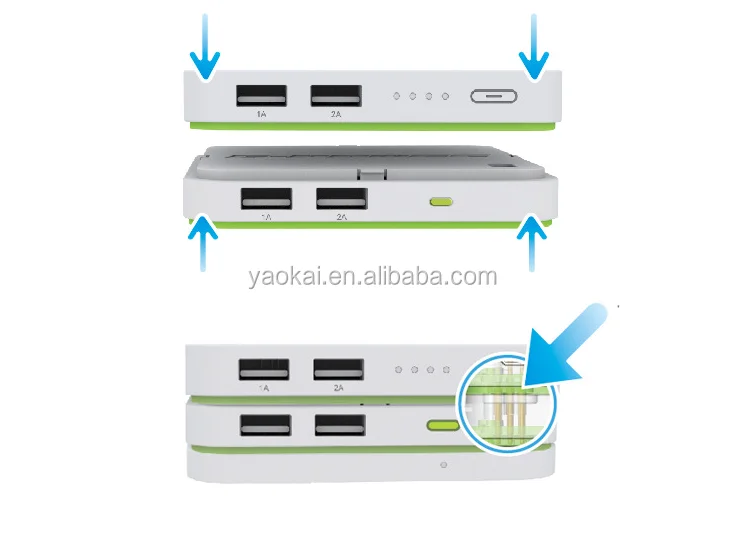 Safe multi protections 2USB outdoor fast charging 23000mAh laptop power bank 5V 12V 16V 19V 20V - ANKUX.COM