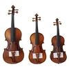 Wholesale price Matt Red Brown All Solid Student Violin Free Case Bow