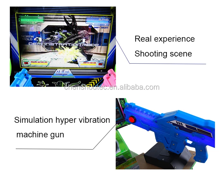 shooting game machine