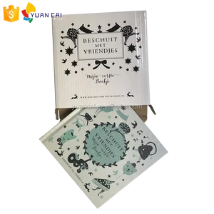 christmas gift box corrugated box for children card board book