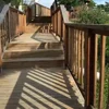 2018 NEW China Heat Treated Outdoor Wood Steps