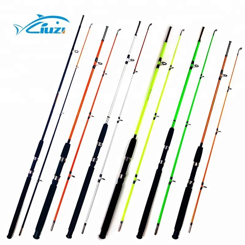 2 section solid glass fiber fishing surf rod fiberglass fishing rod, Red, green,white,orange,black fishing rod spinning
2 section solid glass fiber fishing surf rod fiberglass fishing rod, Red, green,white,orange,black fishing rod spinning