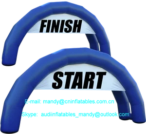 custom welcome start finish line inflatable entrance arch