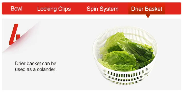 salad spinner,saladdressing d650 oem cheap manual salad spinner with bowl as