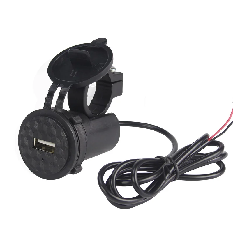 Hot Sale Phone Accessories USB Charger Waterproof Motor Bike 1.5A Motorcycle Mobile Phone charger, Black
Hot Sale Phone Accessories USB Charger Waterproof Motor Bike 1.5A Motorcycle Mobile Phone charger, Black