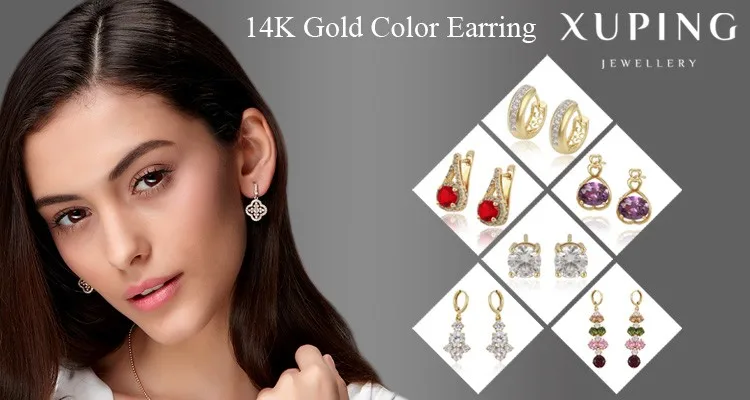 Small baby girls 14k gold plated CZ mini hoop earrings, the wholesale price of gold earrings baby