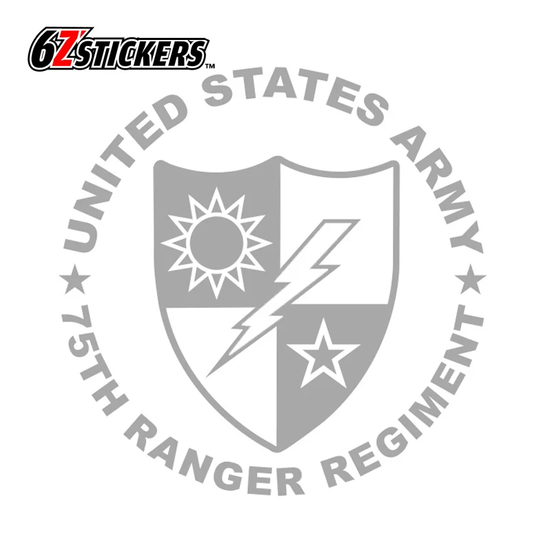 Tancredy Car-styling decals Decor Army 75th Ranger Regiment car stickers Wall Home Glass Window Door Laptop Vinyl Decals1