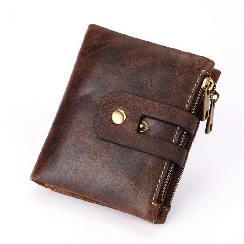 Retro Design Double Zipper Genuine Leather Male Purse Business Men Long Wallet Custom Designer Clutch, Black/brown
Retro Design Double Zipper Genuine Leather Male Purse Business Men Long Wallet Custom Designer Clutch, Black/brown