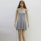 Fashion clothes custom cotton sleeveless summer casual mini dress