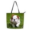 College Girls Messenger Bags Cute Dog Printing Shoulder Handbag Free Dropship