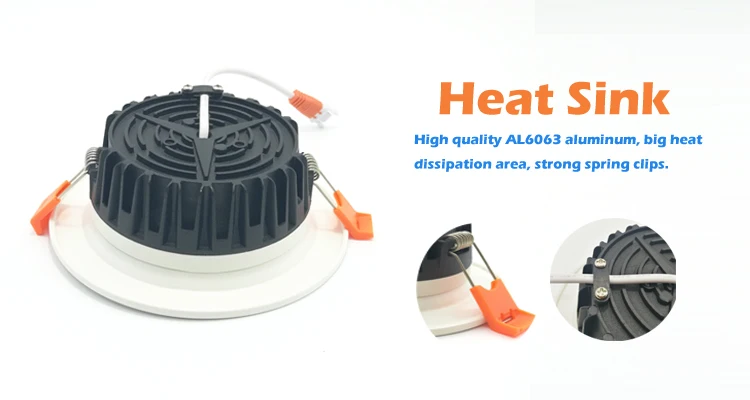 CE LVD EMC RoHS approved surface downlight 5inch smd2835 modern 18w led down light