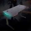 Professional Gaming Adjustable Game Club Office Table RGB led lights gaming Desk