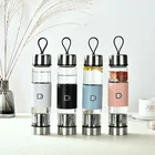 500ml wholesale custom private label clear borosilicate tea infuser sports glass drinking water bottle