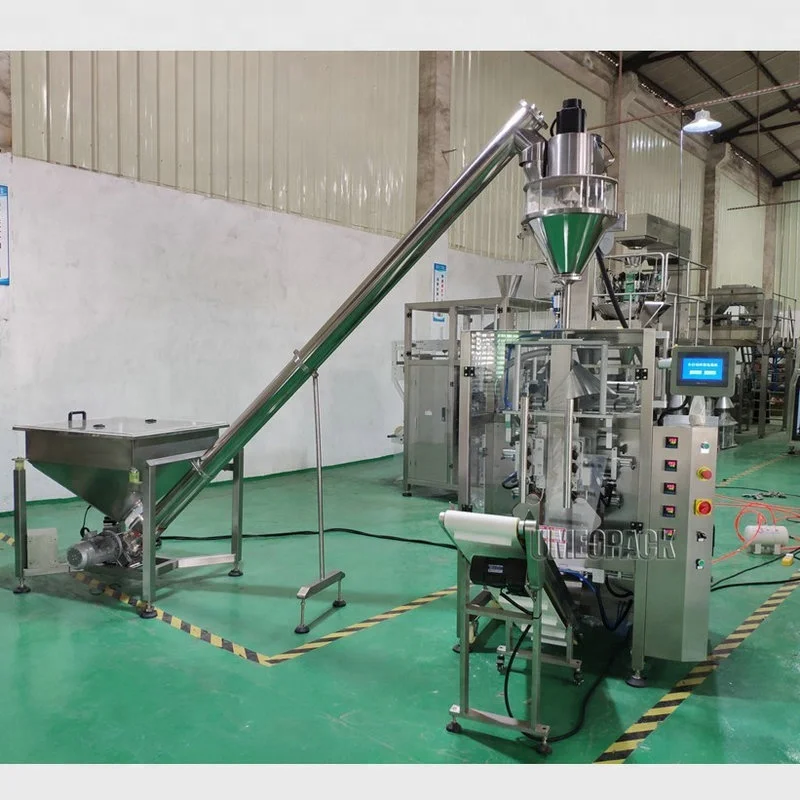 UMEOPACK New style gusset bag automatic small 1kg flour plastic dosing sachet coffee powder filling and packing machine price