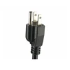 125V UL Approval America Canada Standard 3 Prong Extension Electric Cable NEMA 3 Pin Flat US Plug Power Cord