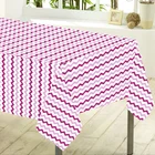 New Fabric Painting Designs On Table Cloth With Nonwoven Flannel backing