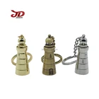 Custom lighthouse lantern key ring/key ring