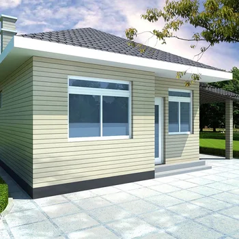 Fast and quick install prefabricated homes light steel villa