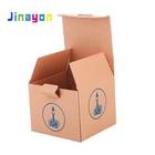 Jinayon Cheap Price Printing Custom Brown Kraft Paper Corrugated Packaging Box for Soap