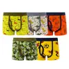 Wholesale Little Big Boys Boxer Briefs Soft Cotton Kids Underwear for Children 5 Pack Dinosaur Print