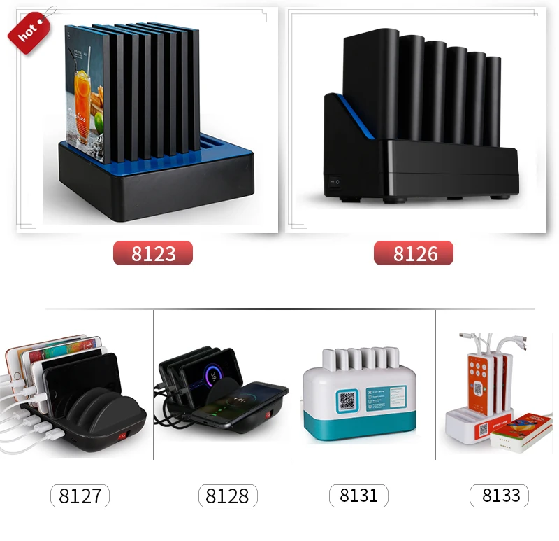 5 ports Publics Téléphone Portable Téléphone Portable Sans Fil Chargeur Multi-usb Dock De Charge de Banque de Puissance de Station D'accueil - ANKUX Tech Co., Ltd
