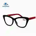 ZHAOMING Cat Eye Reading Glasses Women Fashion Brand Designer Presbyopia Glasses Hyperopia Double light Reading Glasses