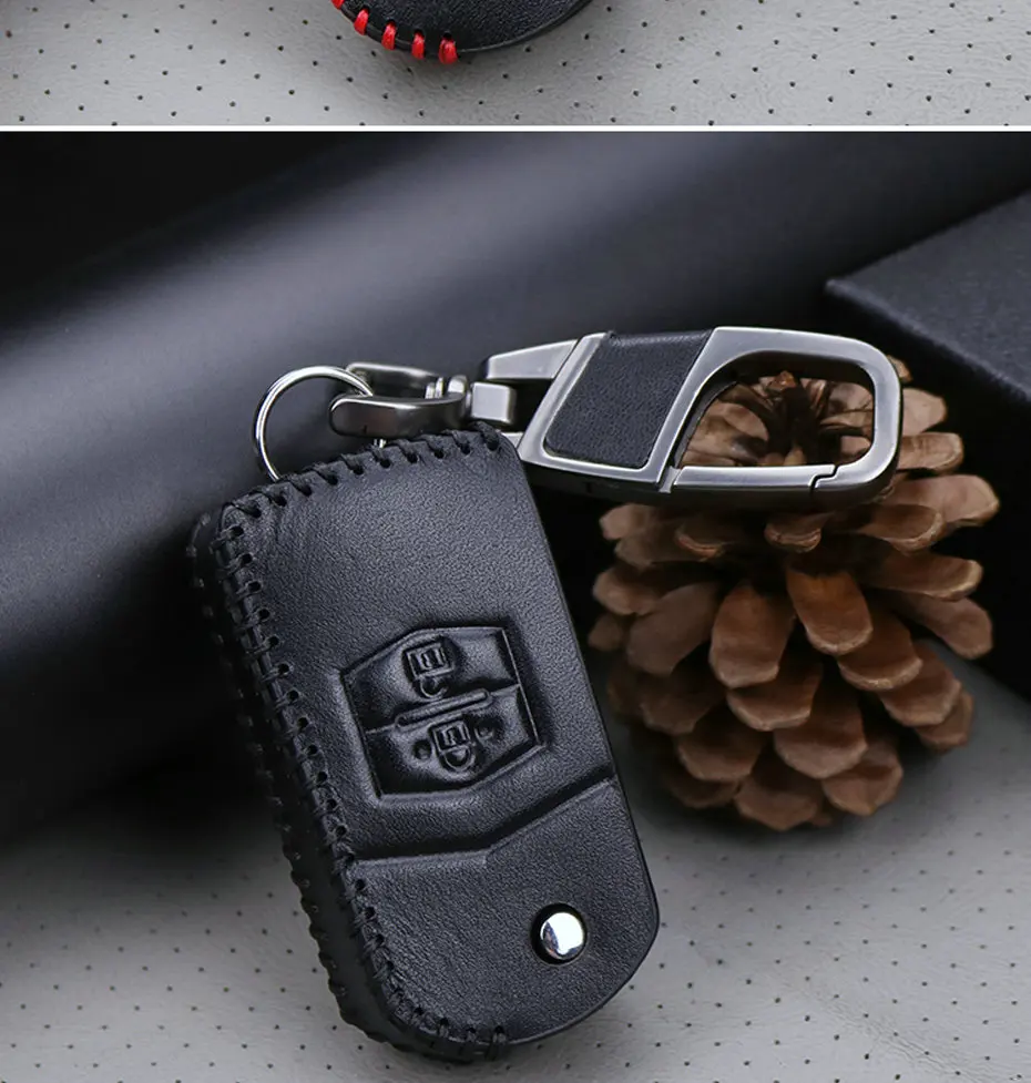 Car Key Case Keychain For Mazda (15)