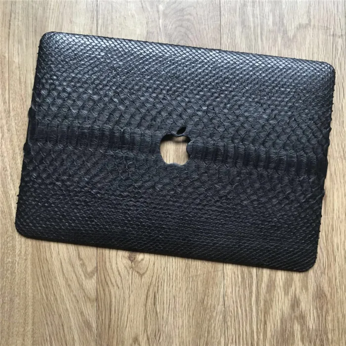 New Fashion Genuine Python Leather Protected Cover Case for Macbook Laptop_12