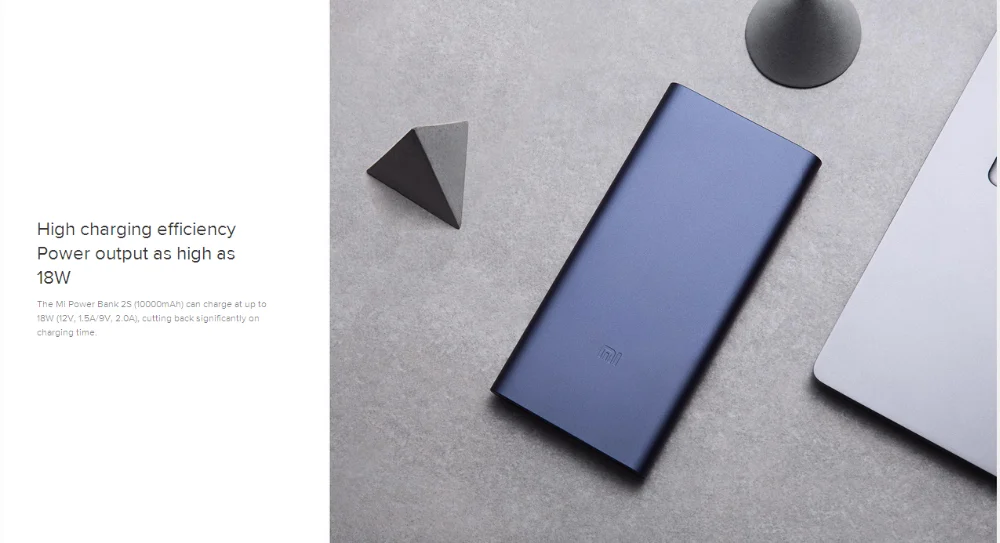 Official Global Version Xiaomi Mi Power Bank 2 2S 10000mAh Quick Charge Portable Power Source Powerbank Black Sliver - ANKUX.COM