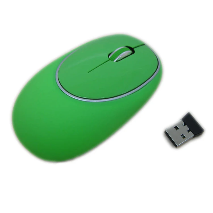 Innovative soft touch silicone gel wireless mouse