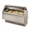 Outdoor Ice Cream Display Freezer Gelato/Ice Cream Display Counter