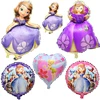 Wholesale princess helium foil cartoon ballon for party birthday wedding decoration