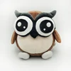 Big Eye Brown Owl Plush Toy Baby Toys Stuffed Animal Doll