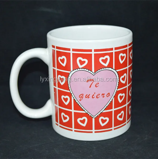 sunny 0934 rewritable pure white sublimation coffee cups ,11oz
