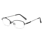 China factory wholesale fashion eyeglasses frames optical glasses custom logo half rim square glasses frame women men