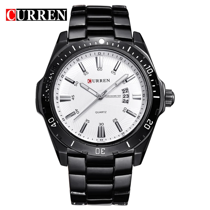 

Men's Luxury Fashion Watches Curren wholesale Hot Sales Big Face Military Analog Quartz Watches 8110 Hot Sales Relojs Men