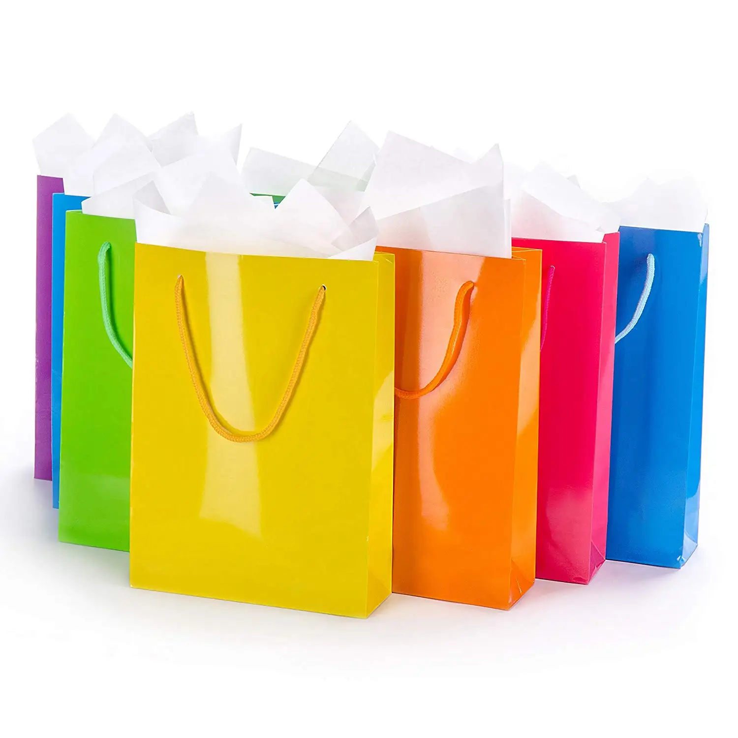 baby shower holiday use medium colorfu reusable paper totes bag