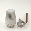Thermostatic radiator valve with immersion sensor