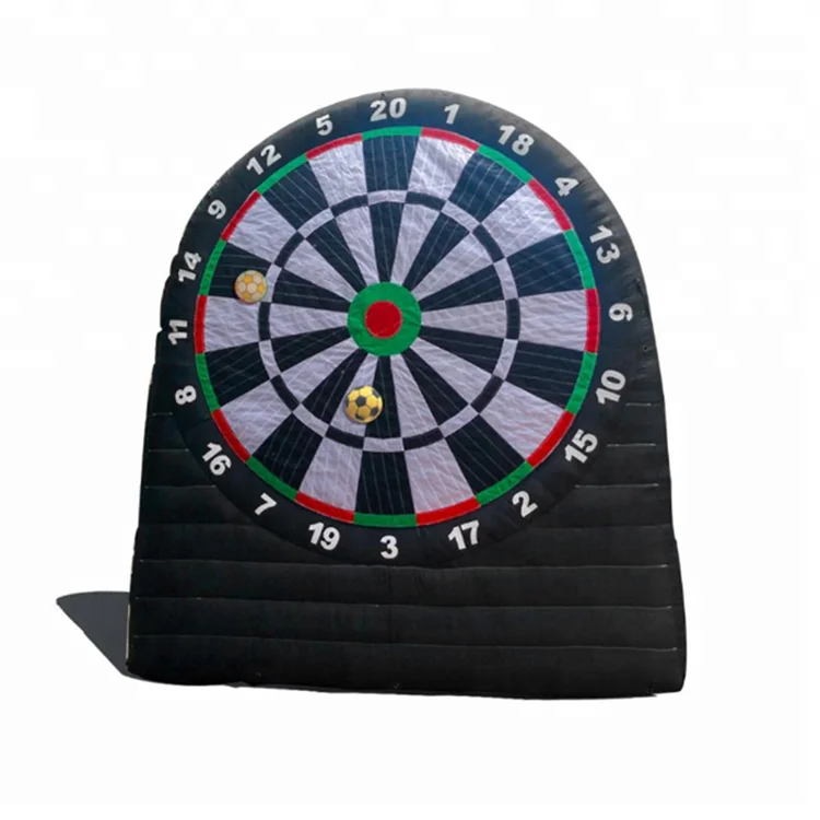 Free pump ! giant outdoor inflatable foot dart board / inflatable soccer darts game , Inflatable darts