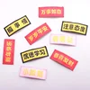 New cute girl side headband Pink yellow chinese word letter hair clip barrette hair accessories hairpin