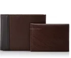 2015 Best Brand RFID wallet men boy real leather wallet