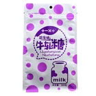 Flat bottom stand up resealable ziplock printed pouch for candy packaging