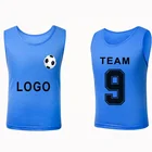 Mesh Scrimmage Team Cheap Practice Bibs Pinnies Jerseys Soccer Uniform