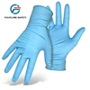 Disposable cheap bulk Medical Grade Colored Powder Free Examination blue disposable nitrile Gloves